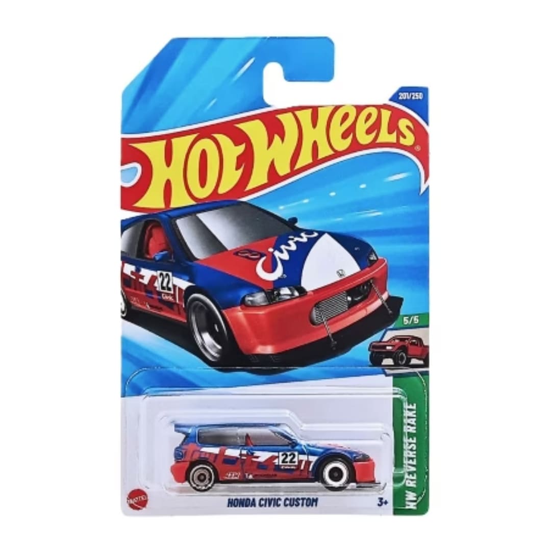 HOT WHEELS - HONDA CIVIC CUSTOM (2025) - HW REVERSE RAKE 5/5