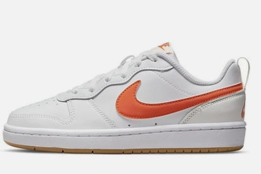 Nike Court Borough 2 Low White Orange (GS)