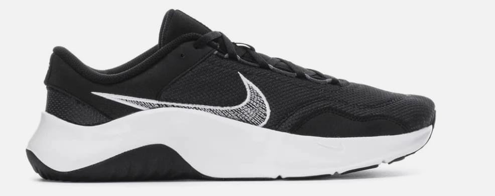 Mens NIKE LEGEND ESSENTIAL 2 Black/White/Iron Grey