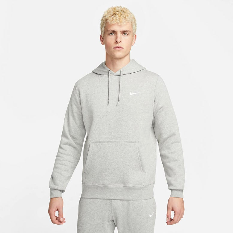 Nike Sportswear Club Fleece Pullover Hoodie Grey