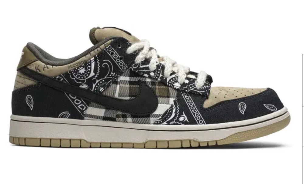 (Pre-Loved A) Travis Scott x Dunk Low Premium QS SB 'Cactus Jack' - US10 Mens / 11.5 Womens