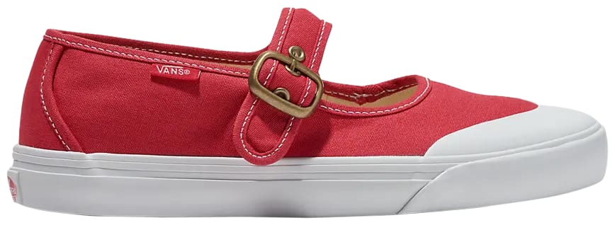 Vans Mary Jane 'Canvas Cherry Red'