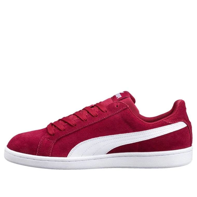 PUMASmash Suede Retro Low Top skate shoes Red