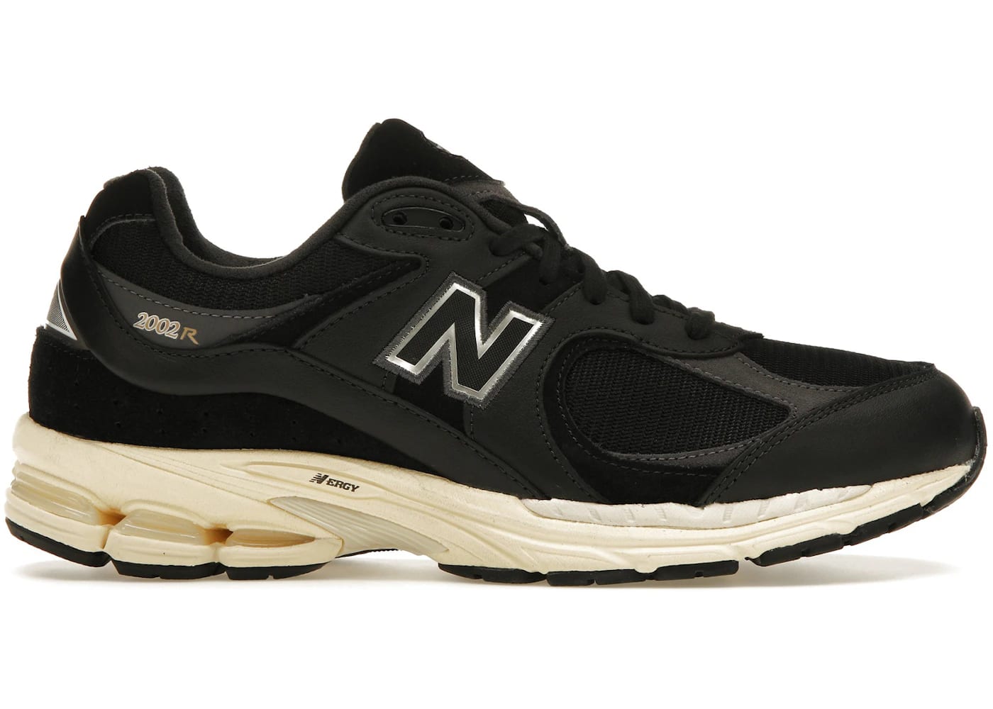 New Balance 2002R Black Vintage