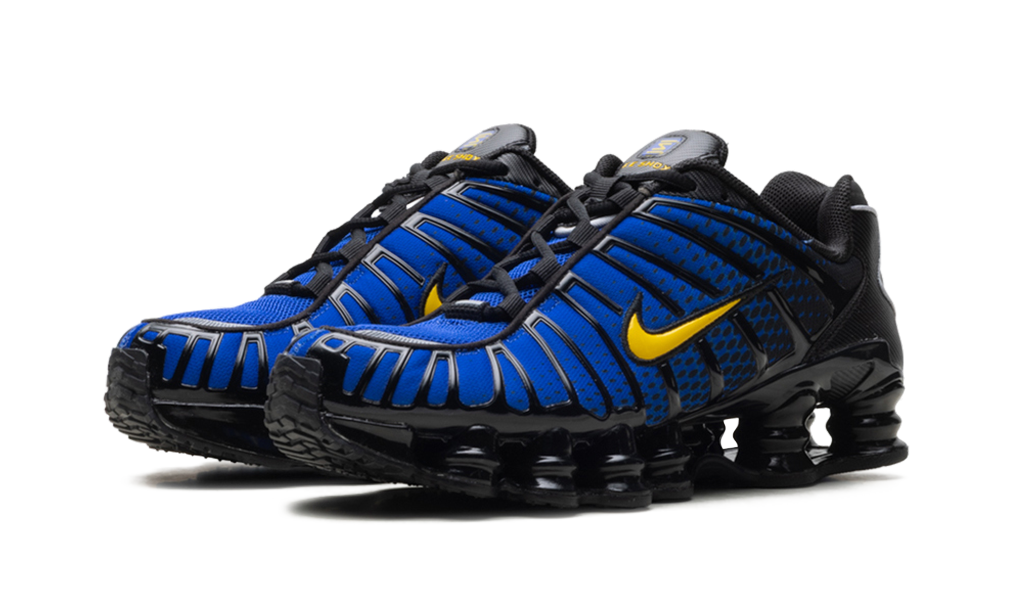Nike Shox TL Black Lyon Blue Varsity Maize