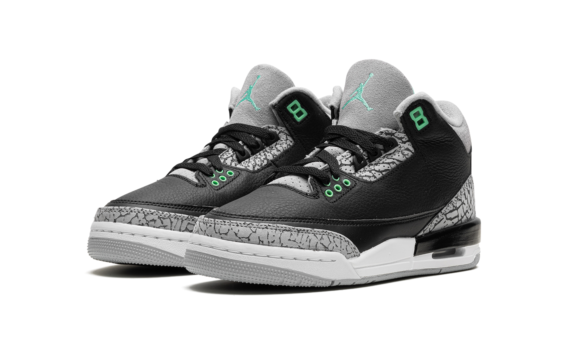 Jordan 3 Retro Green Glow (GS)
