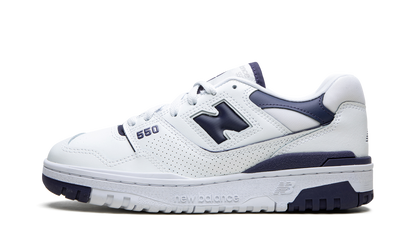 New Balance 550 White Dark Mercury (Women's)