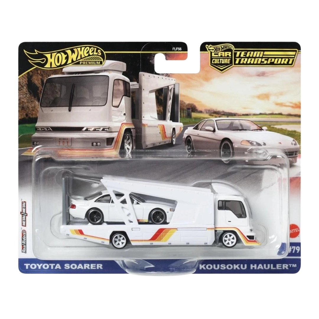 Hotwheels Team Transport #79 Toyota Soarer and Kousoku Hauler