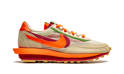 Nike LD Waffle sacai CLOT Kiss of Death Net Orange Blaze