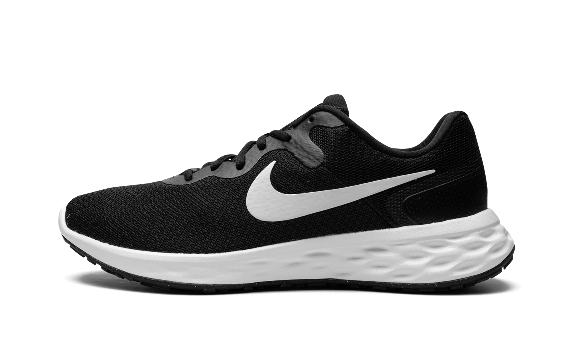 Nike Revolution 6 Black White Iron Grey