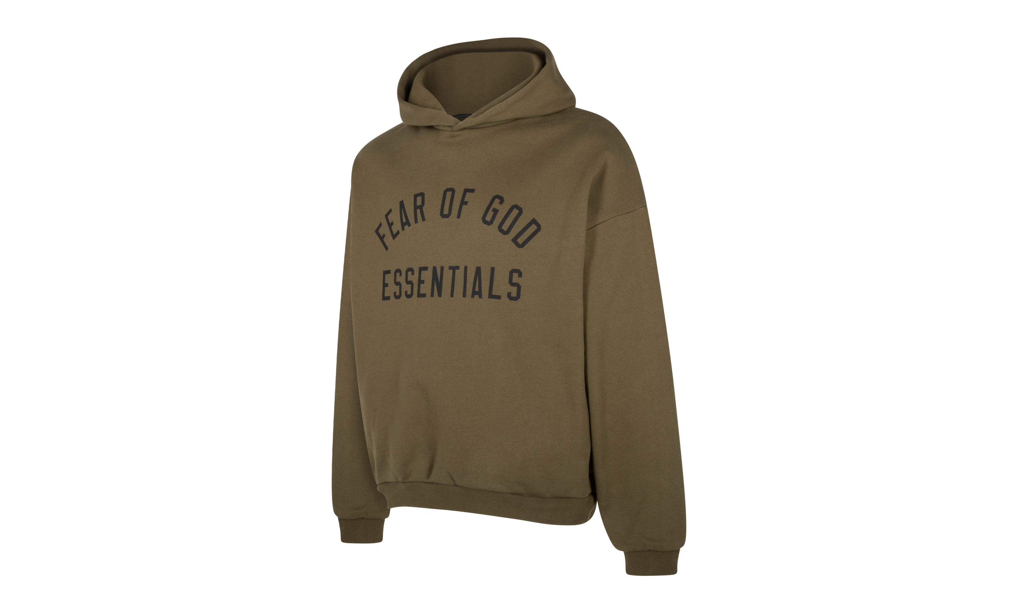 Fear of God Essentials Fleece Hoodie Olive