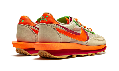 Nike LD Waffle sacai CLOT Kiss of Death Net Orange Blaze