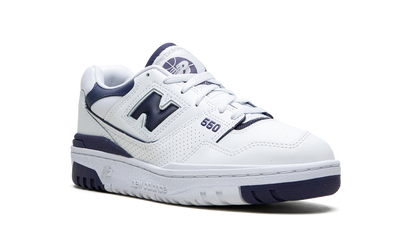 New Balance 550 White Dark Mercury (Women's)