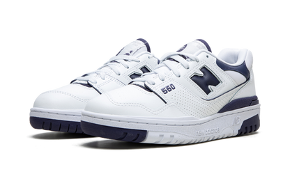 New Balance 550 White Dark Mercury (Women's)