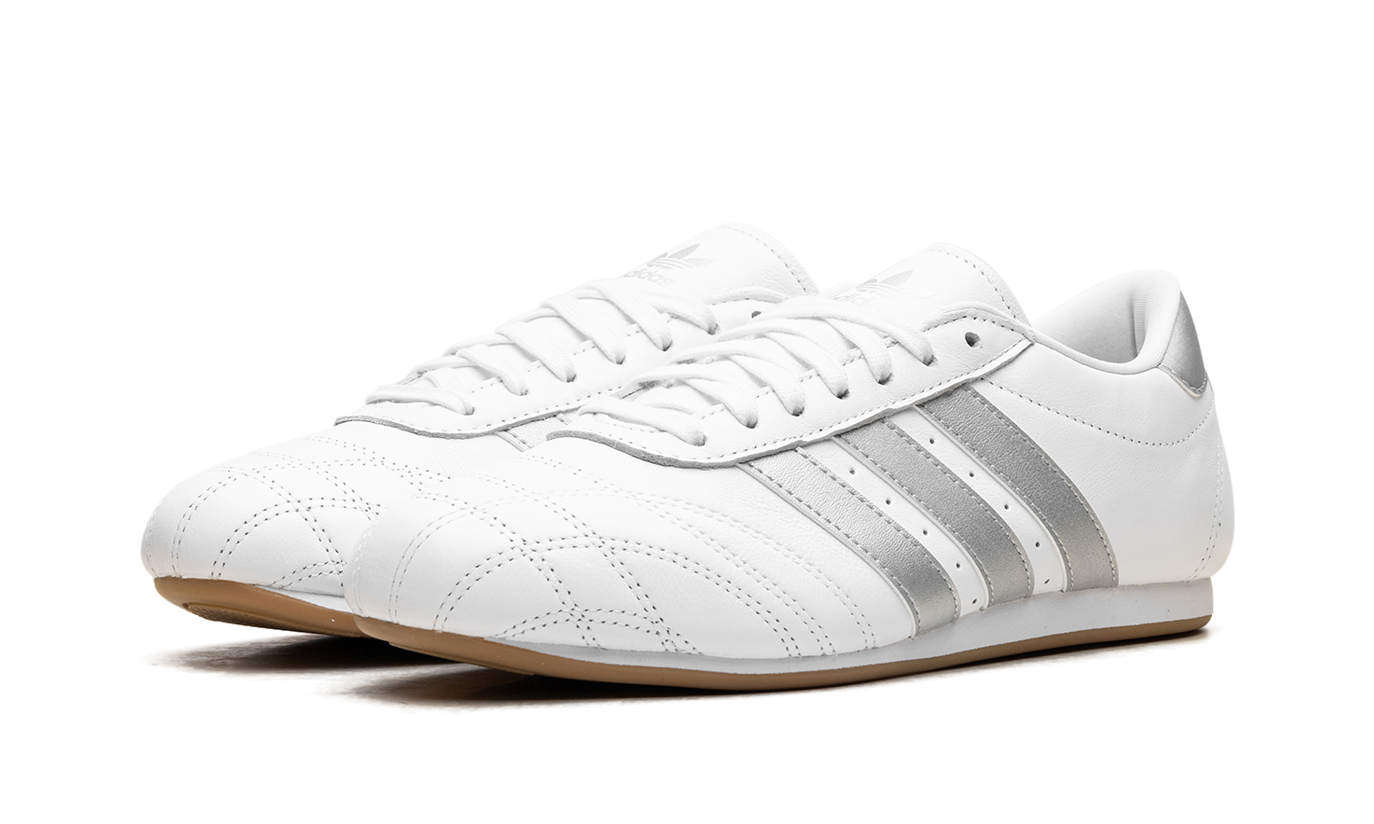 adidas Taekwondo Cloud White Silver Metallic Gum (Women's)