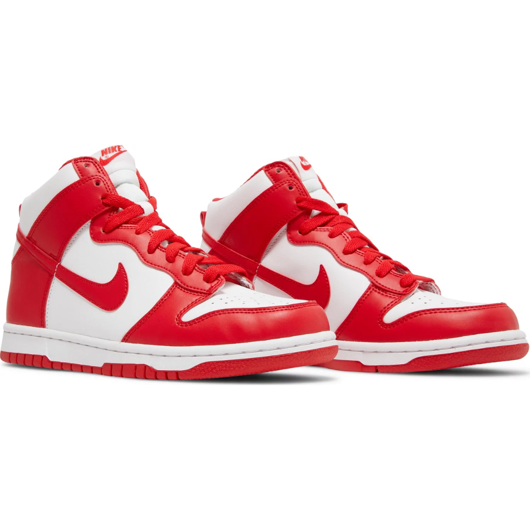 Nike Dunk High Championship White Red (GS)