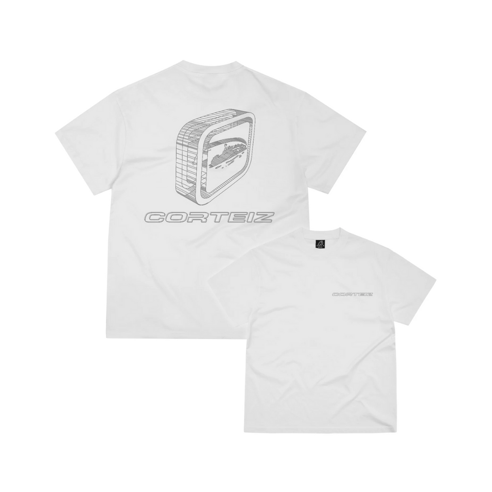 Corteiz Blueprint Tee White