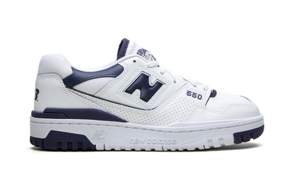 New Balance 550 White Dark Mercury (Women's)