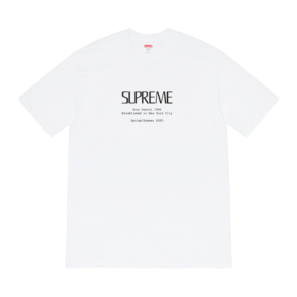 Supreme Anno Domini Tee White