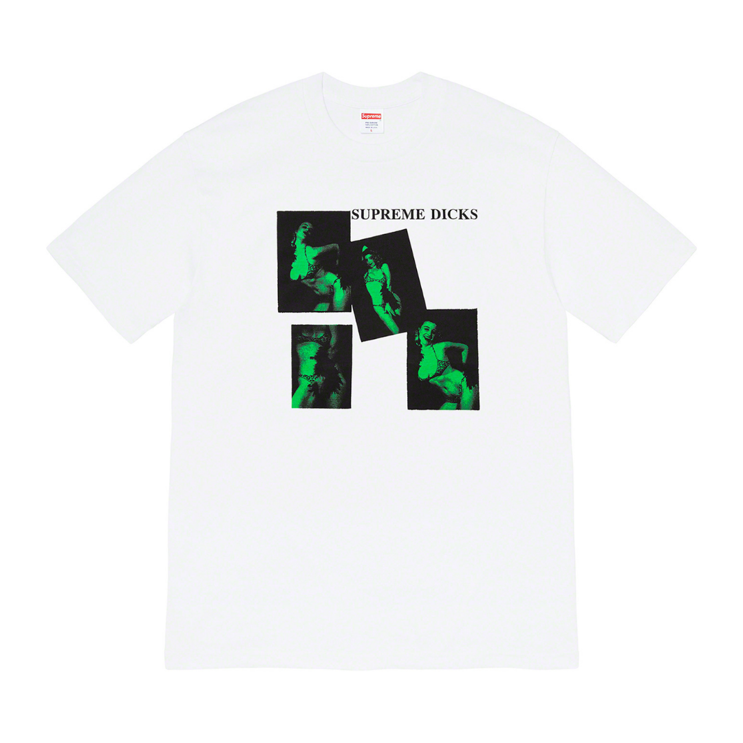 Supreme Supreme Dicks Tee White