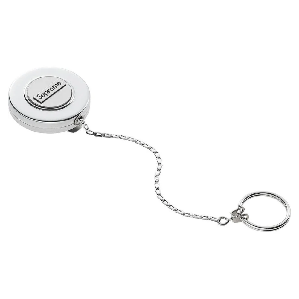 Supreme KEY-BAK Original Retractable Keychain Silver