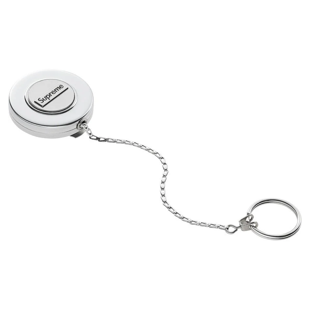 Supreme KEY-BAK Original Retractable Keychain Silver