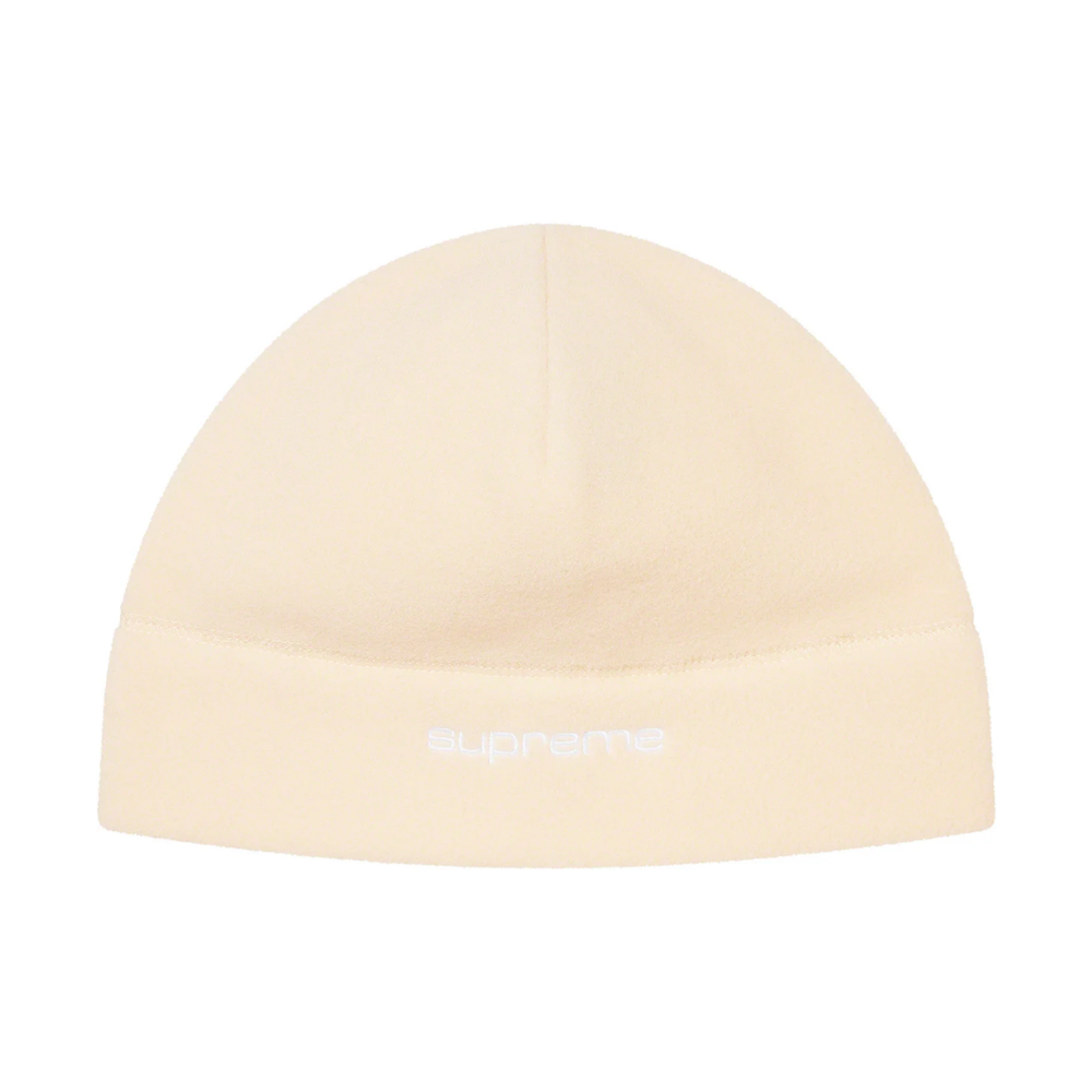 Supreme Polartec Beanie Natural FW20