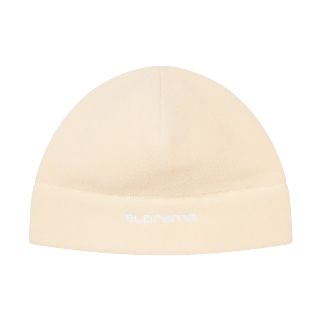 Supreme Polartec Beanie Natural FW20