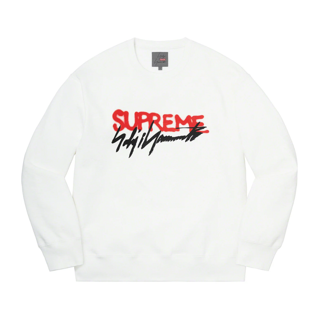 Supreme Yohji Yamamoto Crewneck White