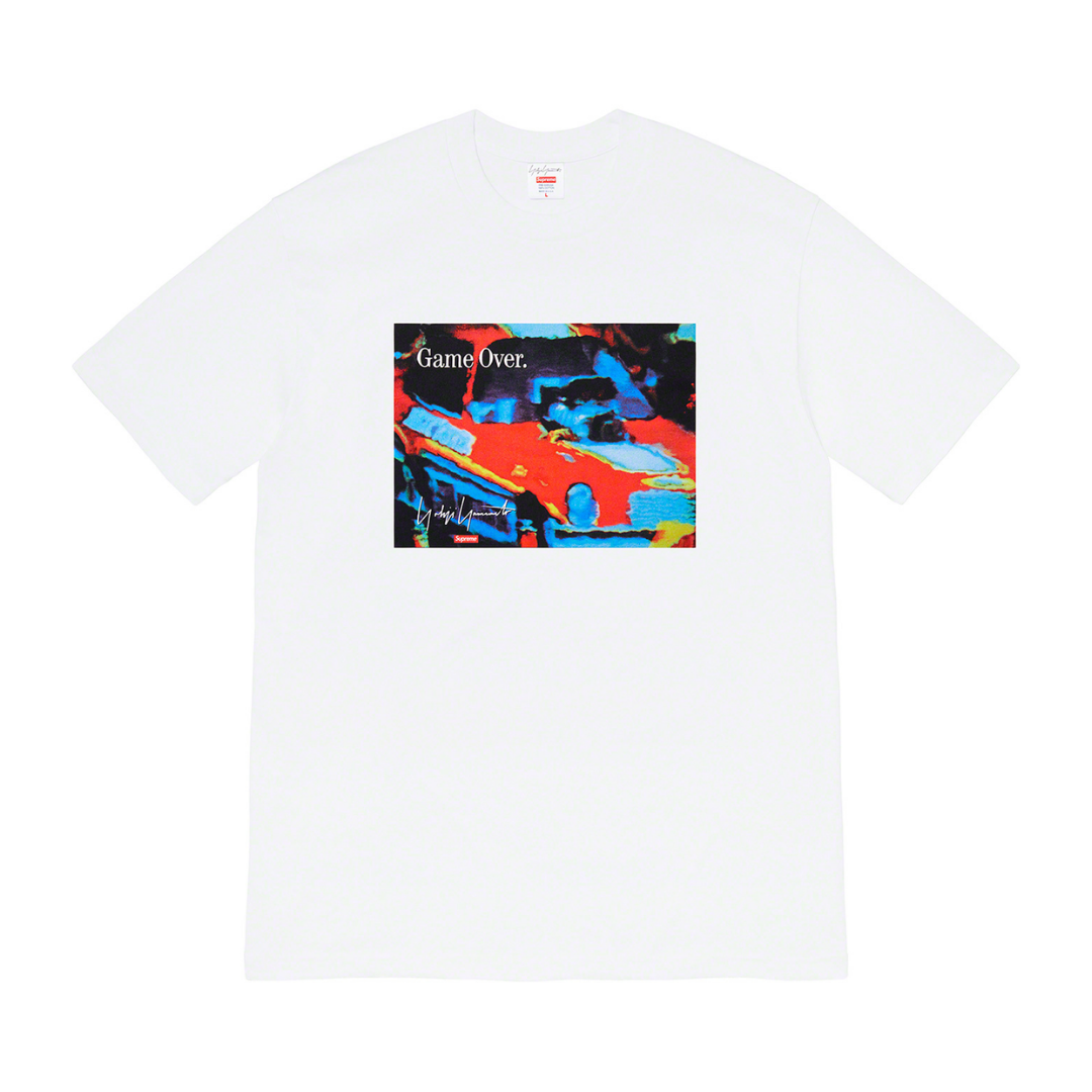 Supreme Yohji Yamamoto Game Over Tee White