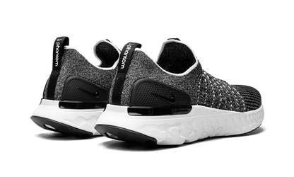 Nike React Phantom Run Flyknit 2 Black White Blend